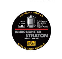 Пульки JSB Diabolo Straton Jumbo Monster кал. 5,5 мм 1,645 г (200 шт./бан.), JSBSJM