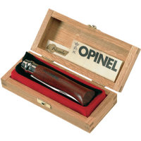 Нож Opinel n° 8 нержавеющая сталь, рукоять-палисандр, в деревянной коробке 714